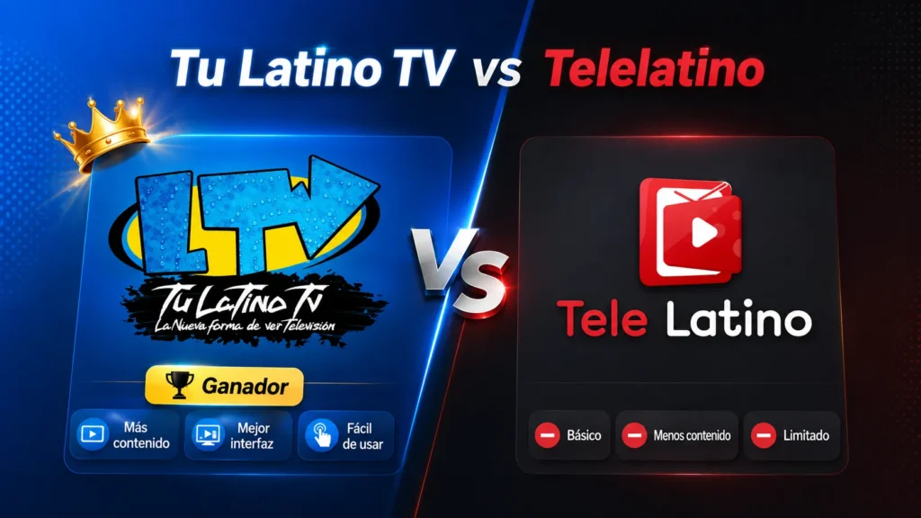 tu latino tv vs tele latino